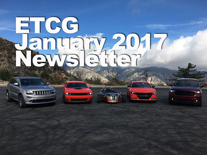 January 2017 Newsletter