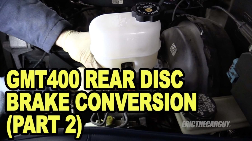 GMT400 Rear Disc Brake Conversion Part 2