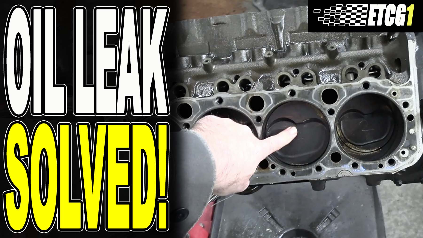 Oil Leak Fixed Once and For All | EricTheCarGuy